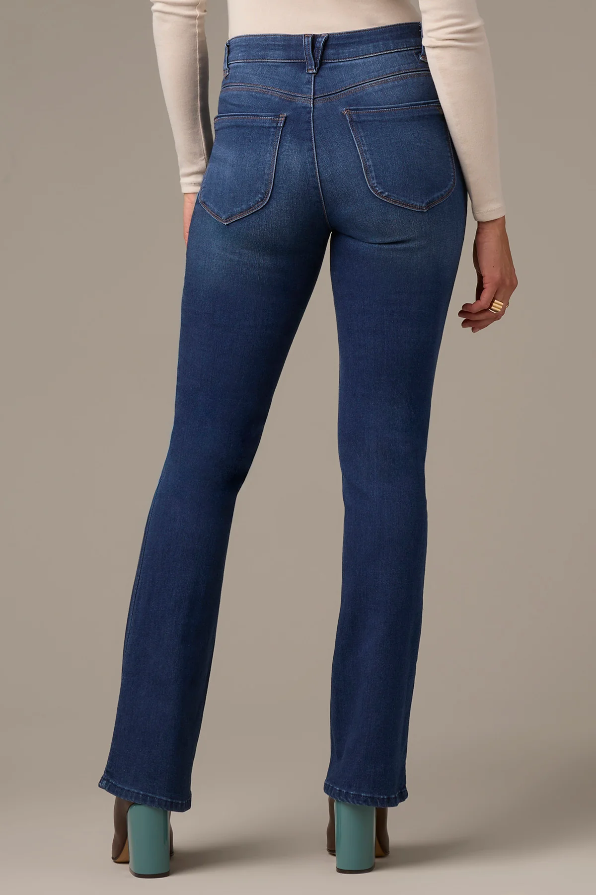 Brittany High Rise Baby Boot Jeans - Image 4