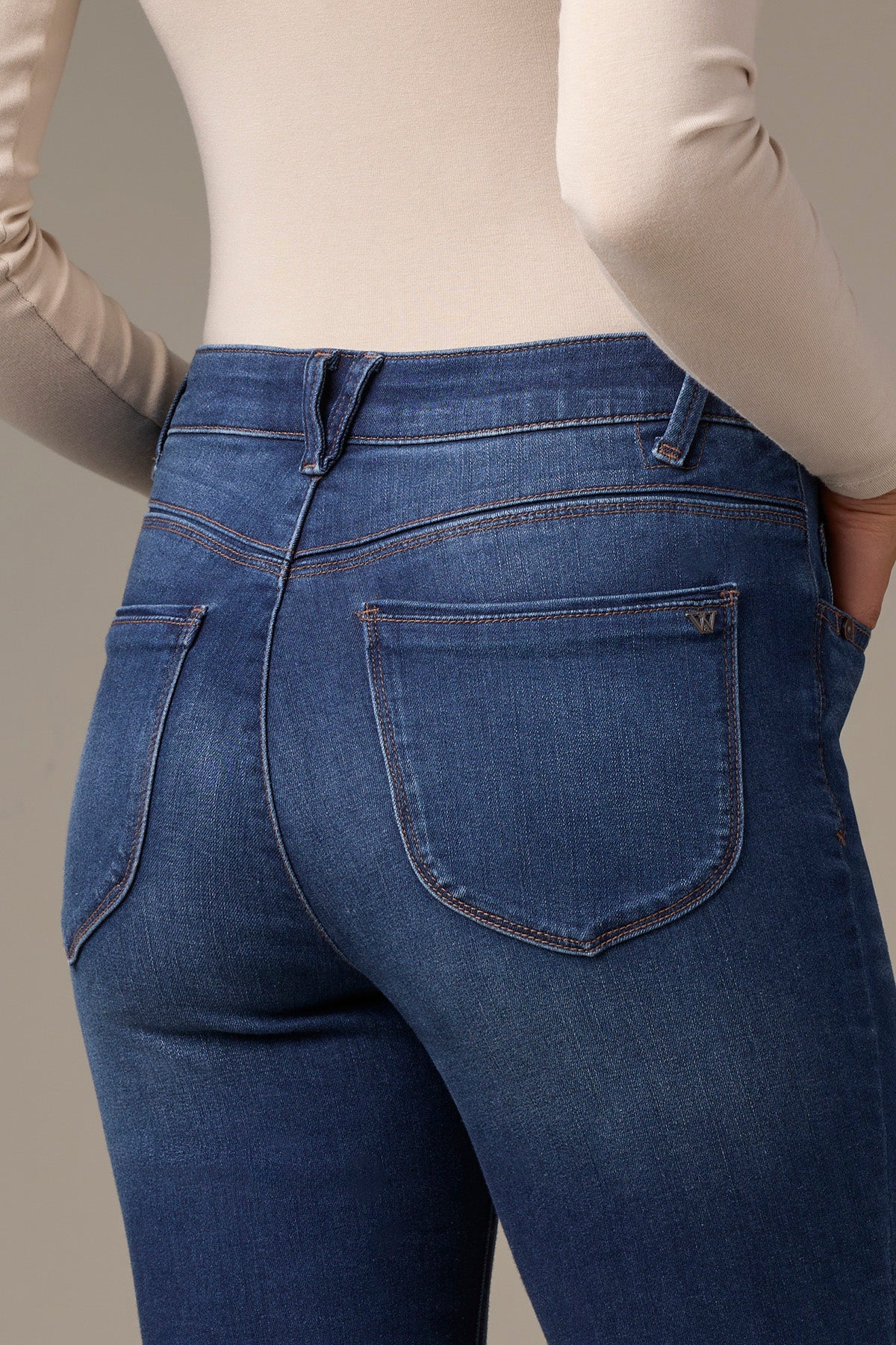 Brittany High Rise Baby Boot Jeans - Image 5