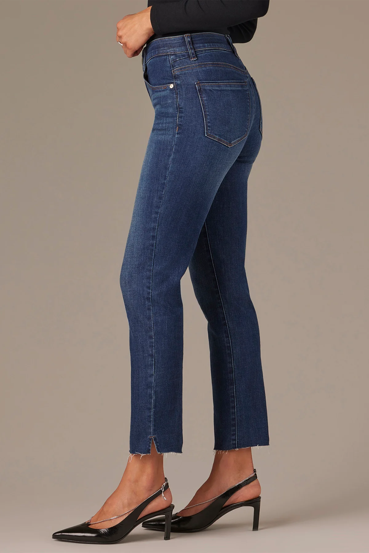 Logan High Rise Vintage Skinny Jeans - Image 3