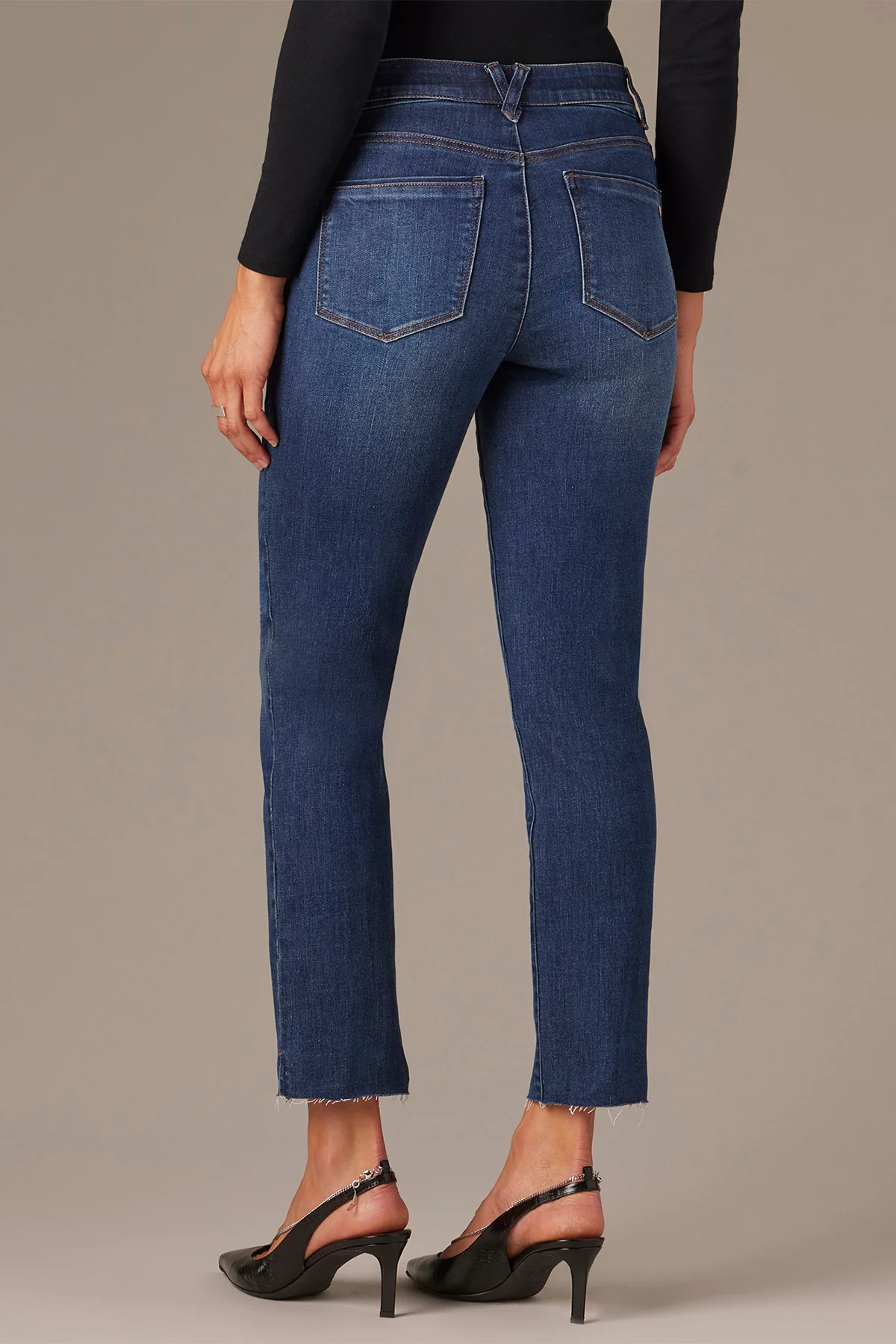 Logan High Rise Vintage Skinny Jeans - Image 4