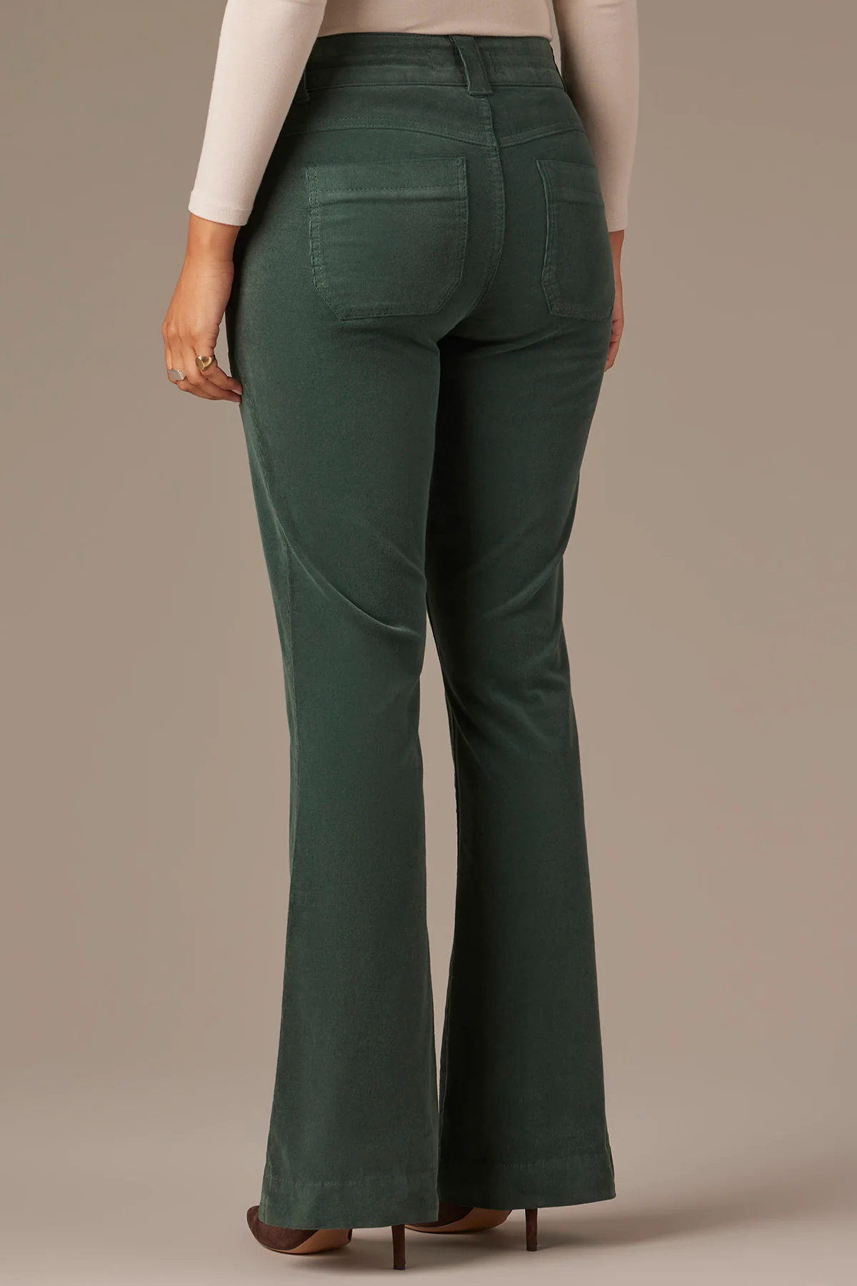 Madison High Rise Utility Bootcut Pants - Image 12