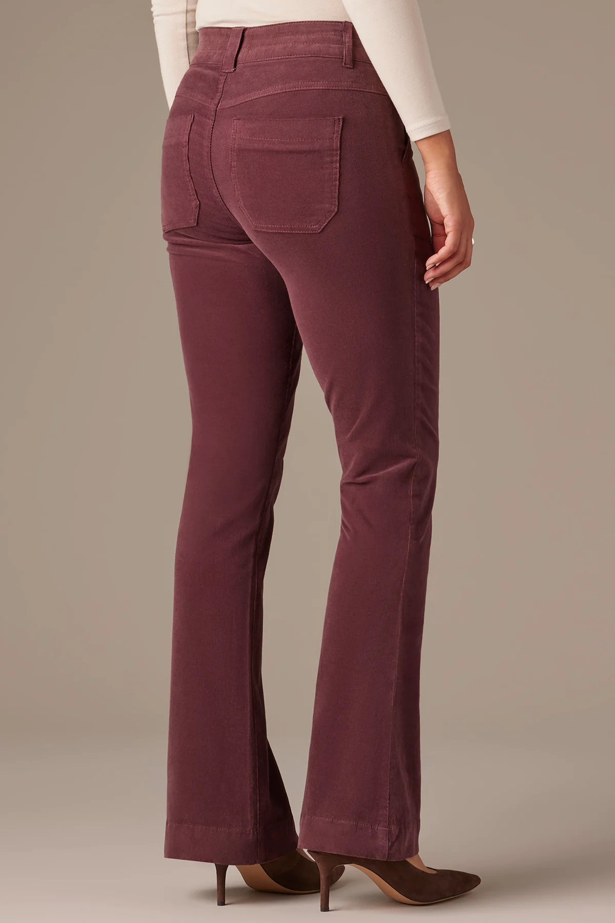 Madison High Rise Utility Bootcut Pants - Image 8