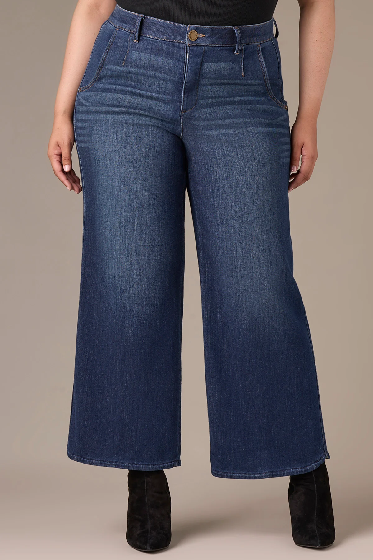 Whitney Skyrise Wide Leg Plus Size Jeans - Image 5
