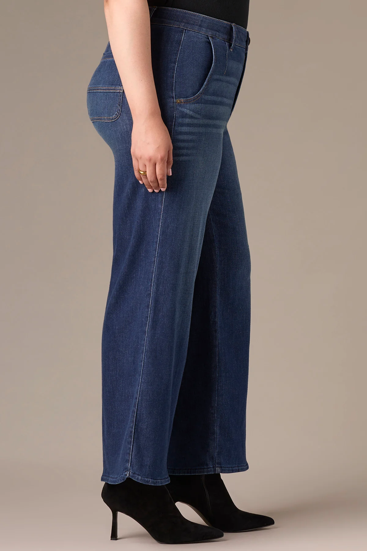 Whitney Skyrise Wide Leg Plus Size Jeans - Image 6