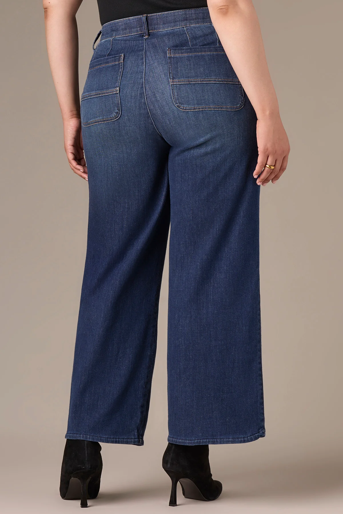 Whitney Skyrise Wide Leg Plus Size Jeans - Image 7