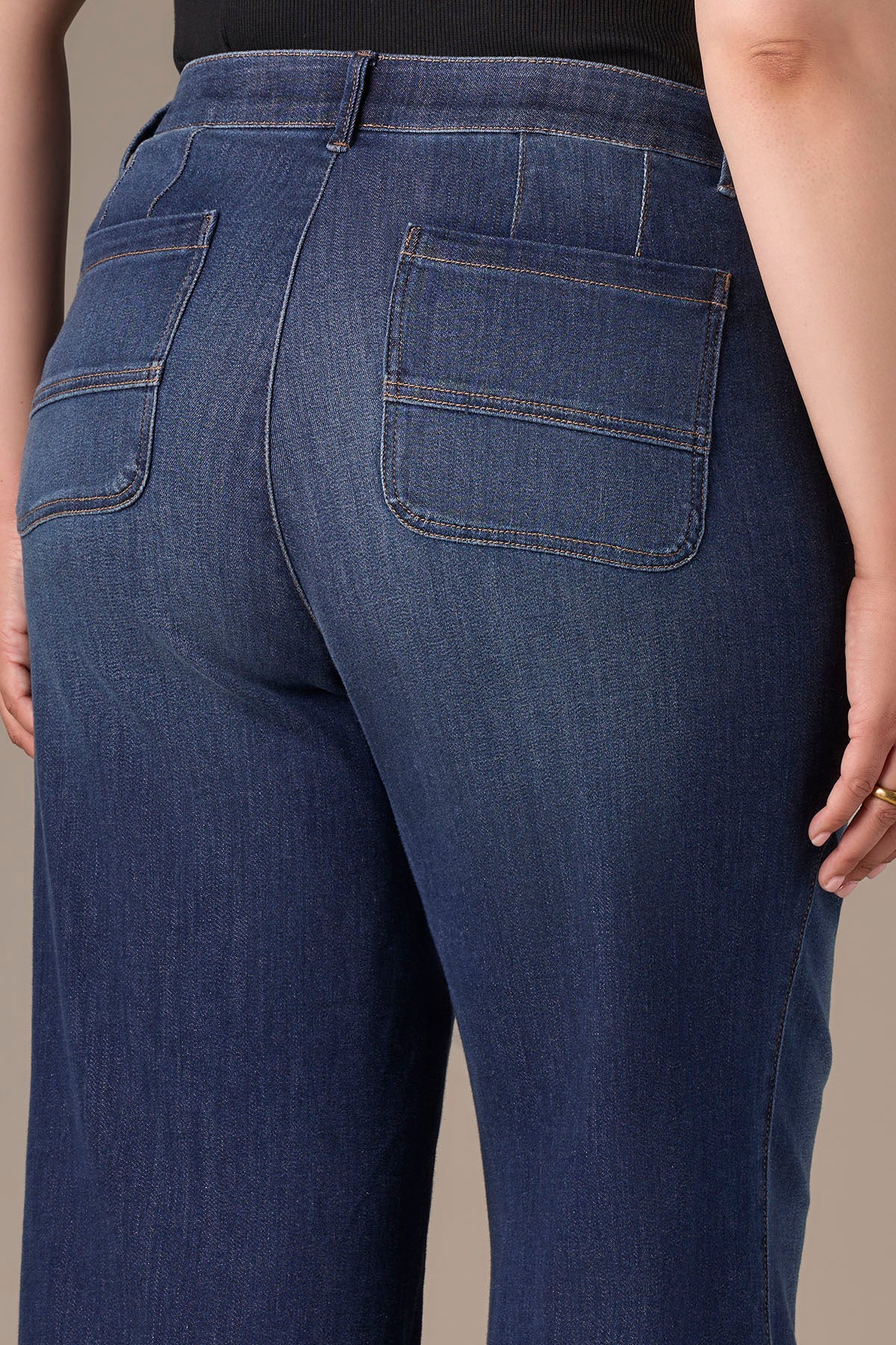 Whitney Skyrise Wide Leg Plus Size Jeans - Image 8